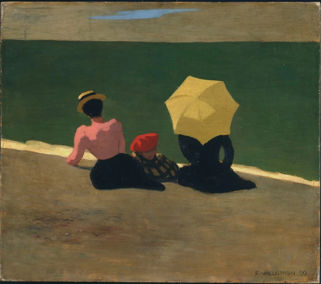 Sulla spiaggia, 1899